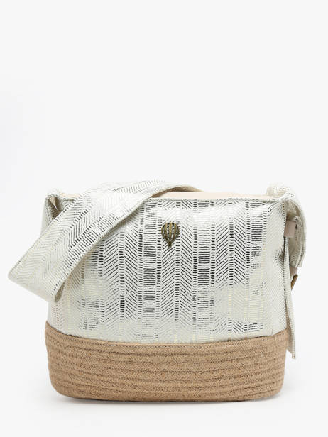 Shoppingtas Guimauve Le voyage en panier Wit guimauve PM750